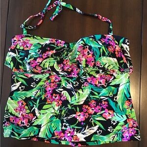 Catalina Ruffled Tankini Top